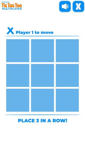 Tic Tac Toe Multiplayer Schermafbeelding 2
