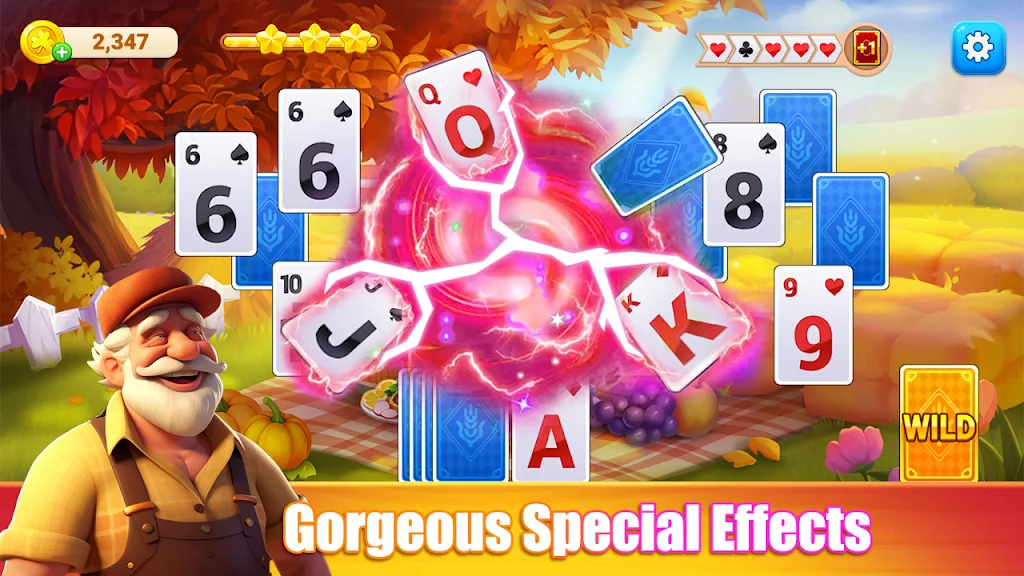 Tripeaks Solitaire FarmHarvest ဖန်သားပြင်ဓာတ်ပုံ 0