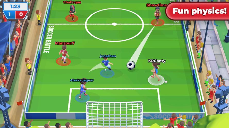 Soccer Battle スクリーンショット 1