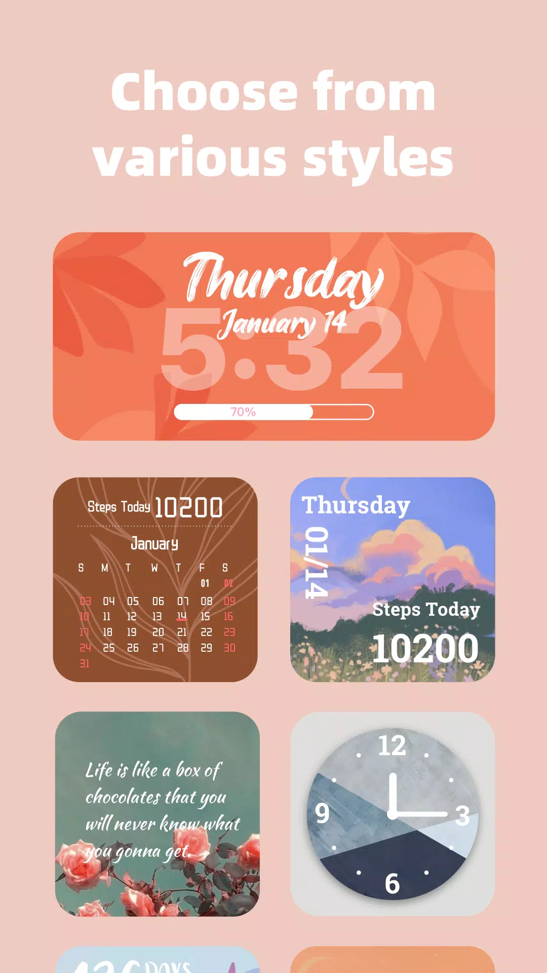 MagicWidgets - iOS Widgets Captura de pantalla 3