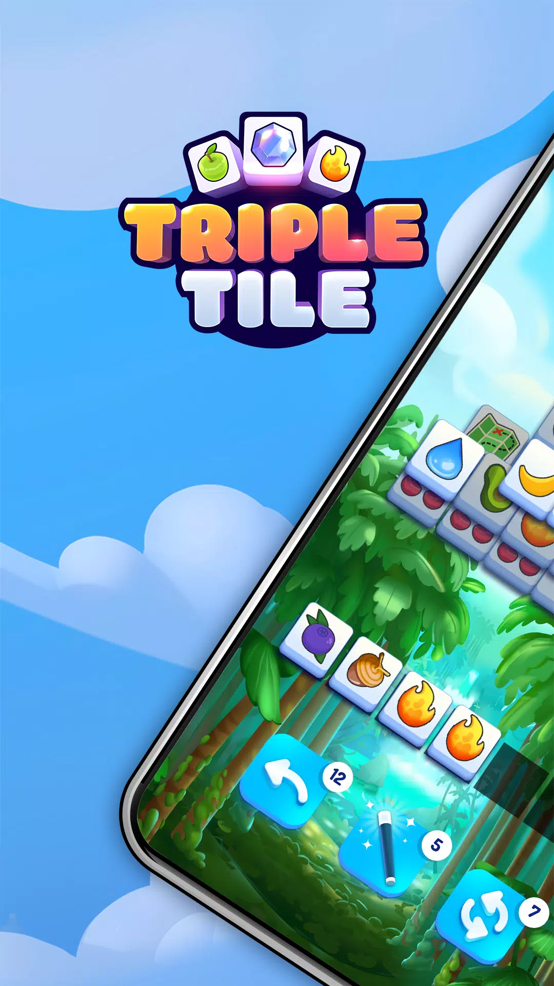 Triple Tile: Juega a emparejar Captura de pantalla 0