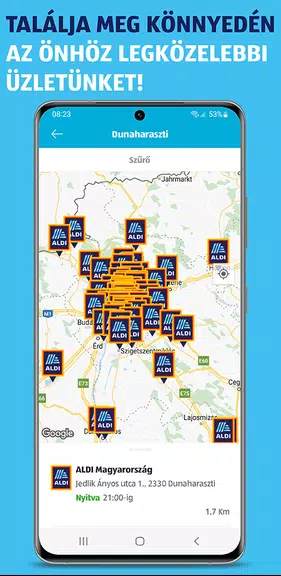 Schermata ALDI Magyarország 2