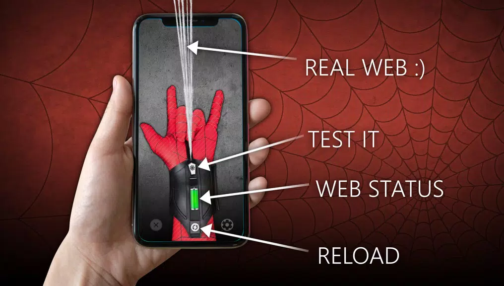 Spider Web Shooter Simulator应用截图第0张