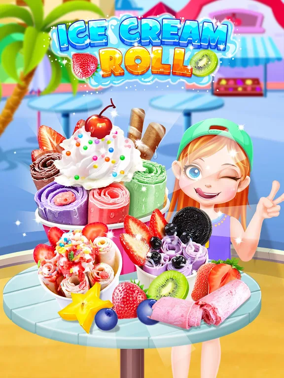 Frozen Ice Cream Roll Maker স্ক্রিনশট 0