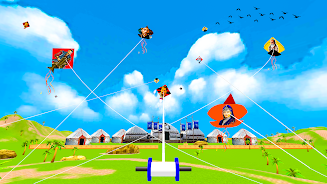 Osman Gazi kite flying 3d game Zrzut ekranu 2