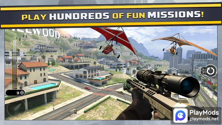 Pure Sniper: 3D Baller Spiele Screenshot 2