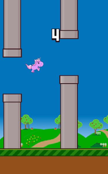 Flappy Unicorn স্ক্রিনশট 3