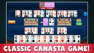 Canasta Plus Offline Card Game スクリーンショット 0