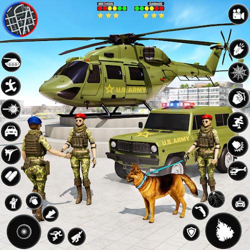 Army Transport Vehicles Games Captura de pantalla 0