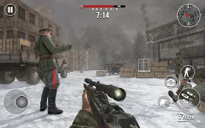 World War Games Offline: WW2 스크린샷 3