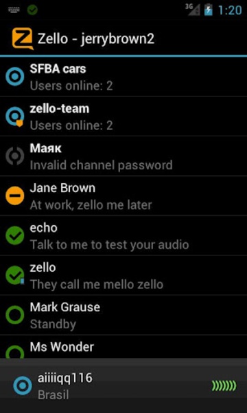 Zello Walkie Talkie Screenshot 3