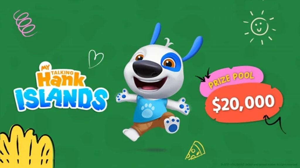 My Talking Hank: Islands Launches With $20,000 Rewards Up For Grabs!