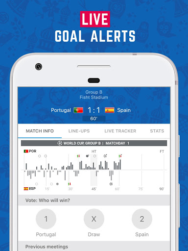 Schermata LiveScore: World Football 2018 3