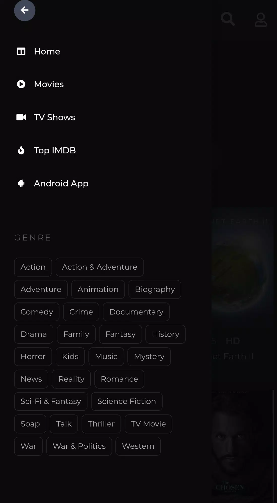 SFlix for Movies and Series ภาพหน้าจอ 1