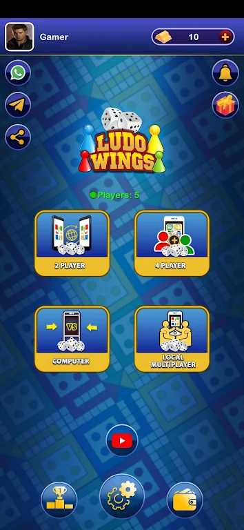 Ludo Wings Capture d'écran 0