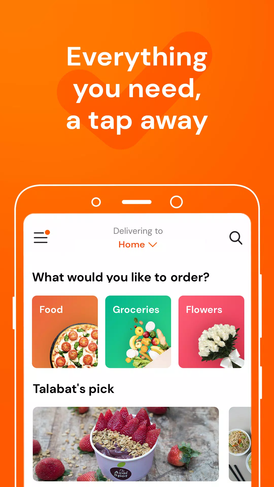 talabat: Food, grocery & more Screenshot 1