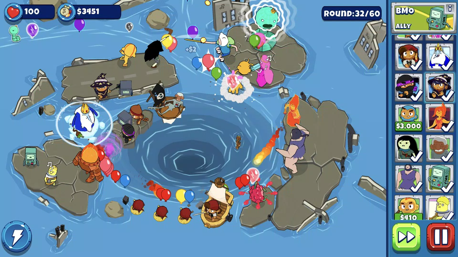 Bloons Adventure Time TD 스크린샷 1