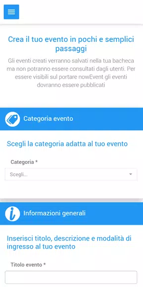 nowEvent - L'app a misura di evento应用截图第3张