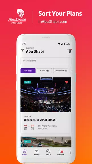 Abu Dhabi Calendar應用截圖第0張