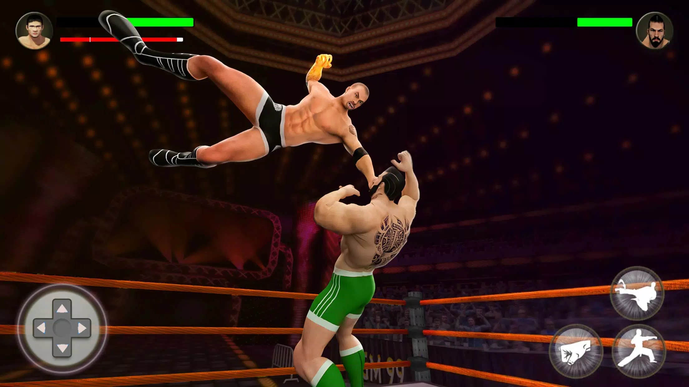 PRO Wrestling Fighting Game Captura de pantalla 0