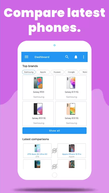 Compare Phones Prices & Specs স্ক্রিনশট 0