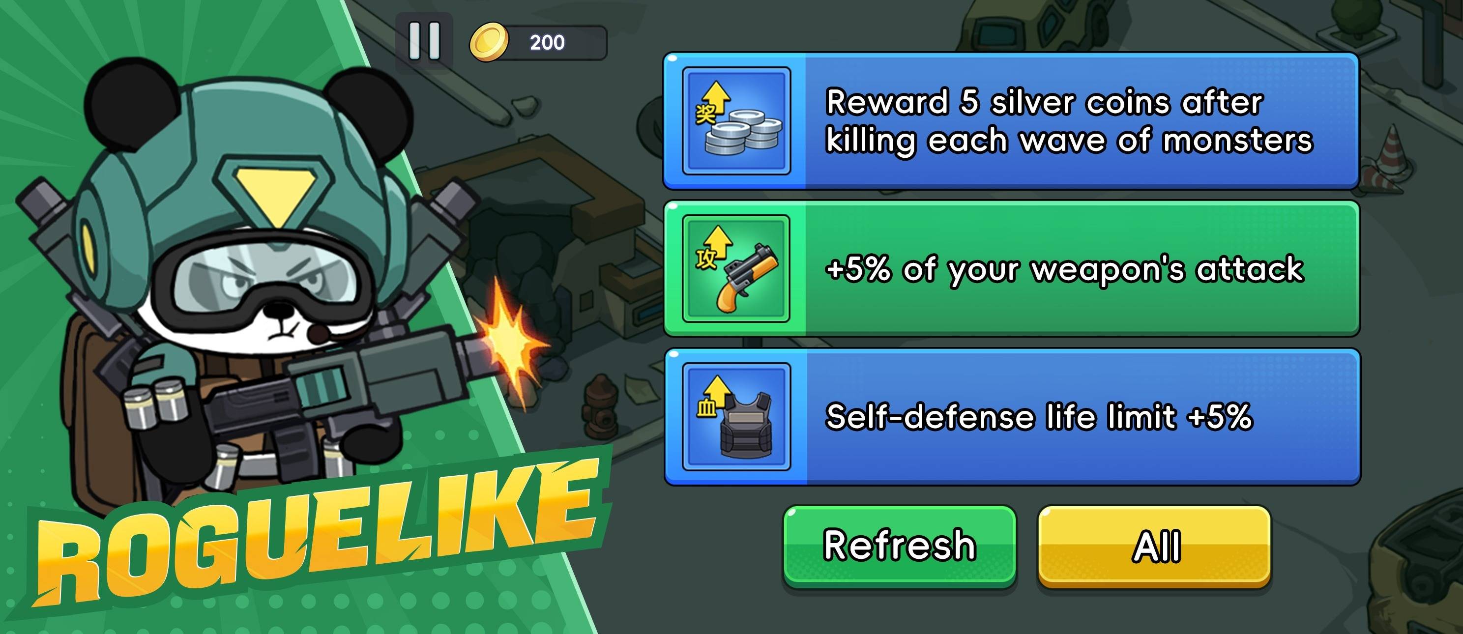 Pocket Boom!: Weaponry and Character Selection