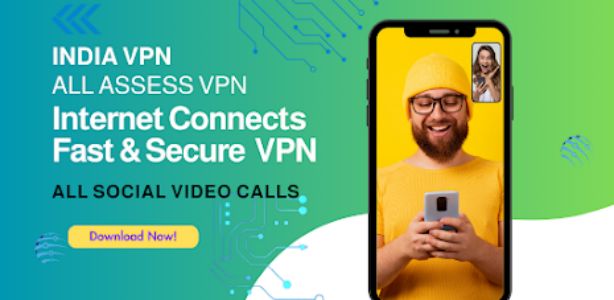 India VPN - Get India IP VPN Ảnh chụp màn hình 0