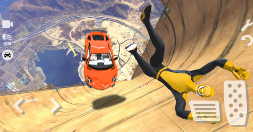 Spider Superhero Car Stunts: Car Driving Simulator Screenshot 2