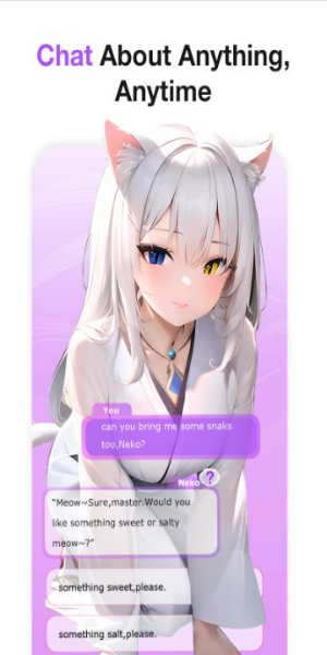 Anime Chat AI Waifu Chatbot Mod應用截圖第1張