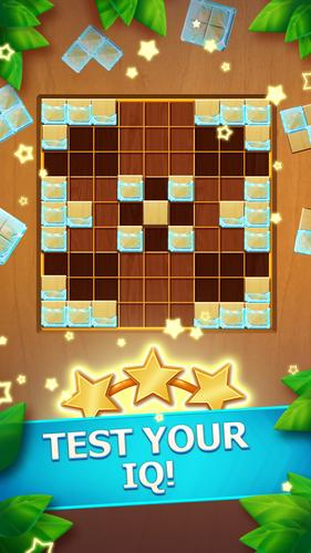 Wood Block Puzzle ဖန်သားပြင်ဓာတ်ပုံ 1