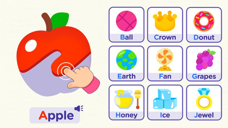 ABC Games: Tracing & phonics Ekran Görüntüsü 3