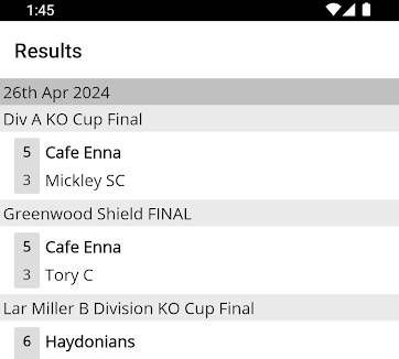 Hexham Darts League應用截圖第2張