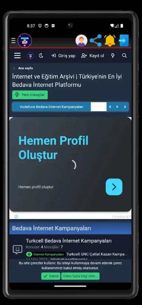 İnternet ve Eğitim Arşivi應用截圖第1張