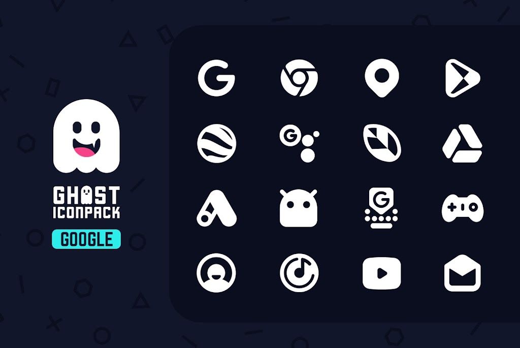 Ghost Icon Pack Mod ภาพหน้าจอ 1