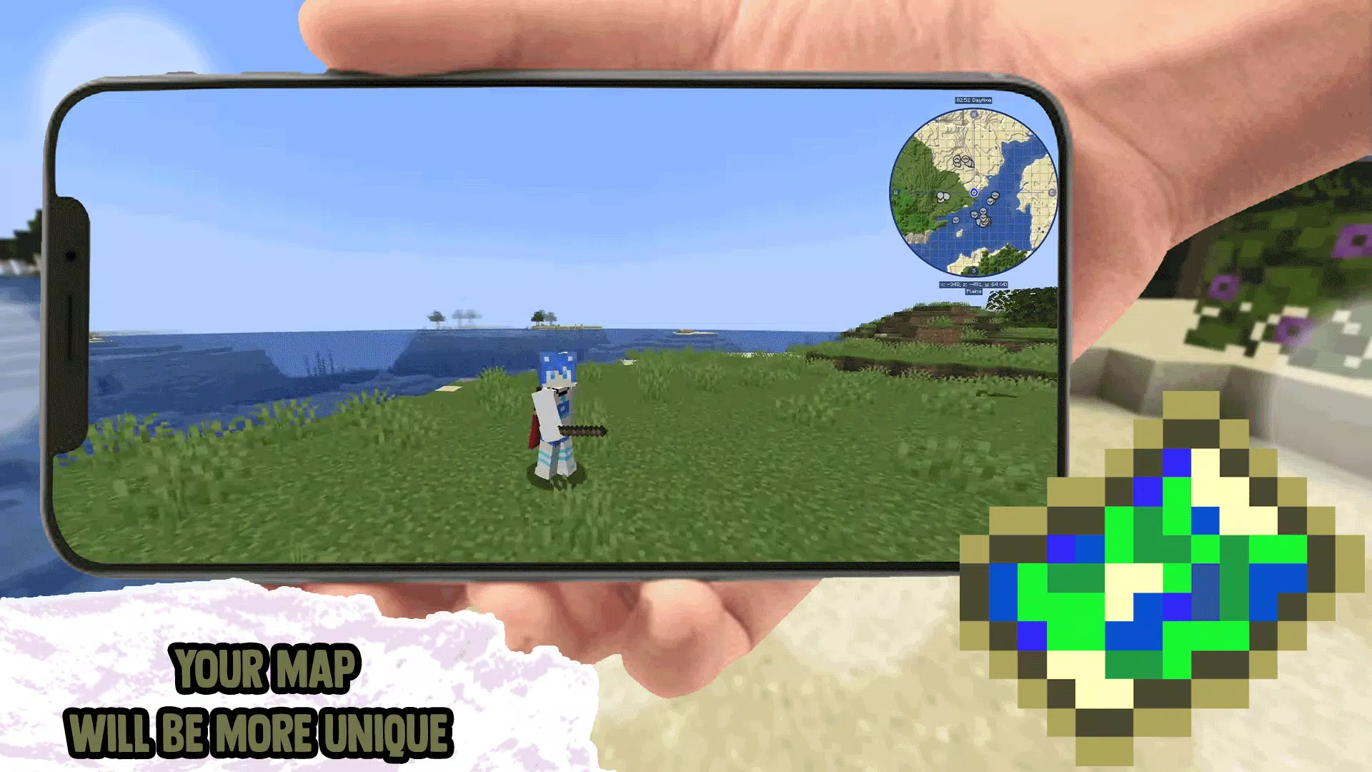 Minimap Mod Addons for MCPE स्क्रीनशॉट 2