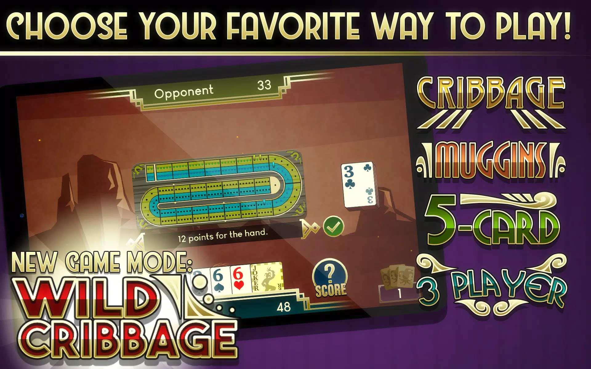 Cribbage Royale Скриншот 2