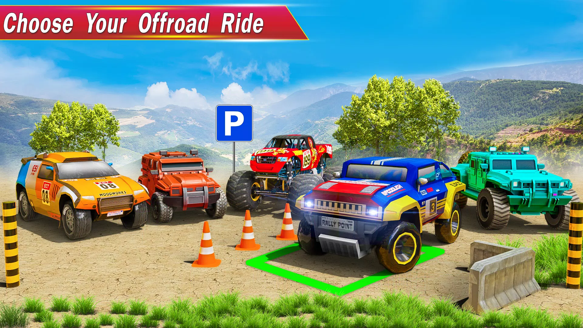 Off The Road-Hill Driving Game Ảnh chụp màn hình 3