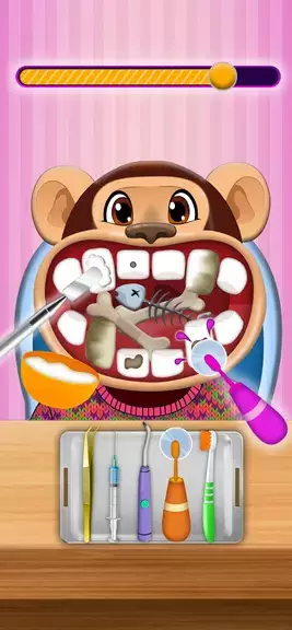 Hippo's Doctor : Dentist Games Screenshot 1