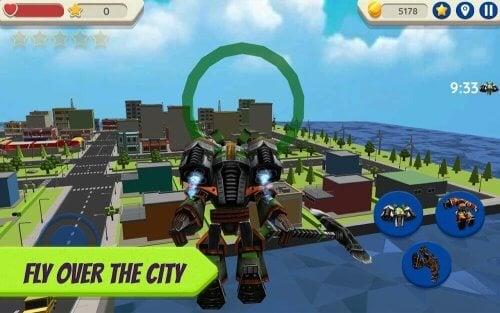 Robot Hero: City Simulator 3D Zrzut ekranu 3