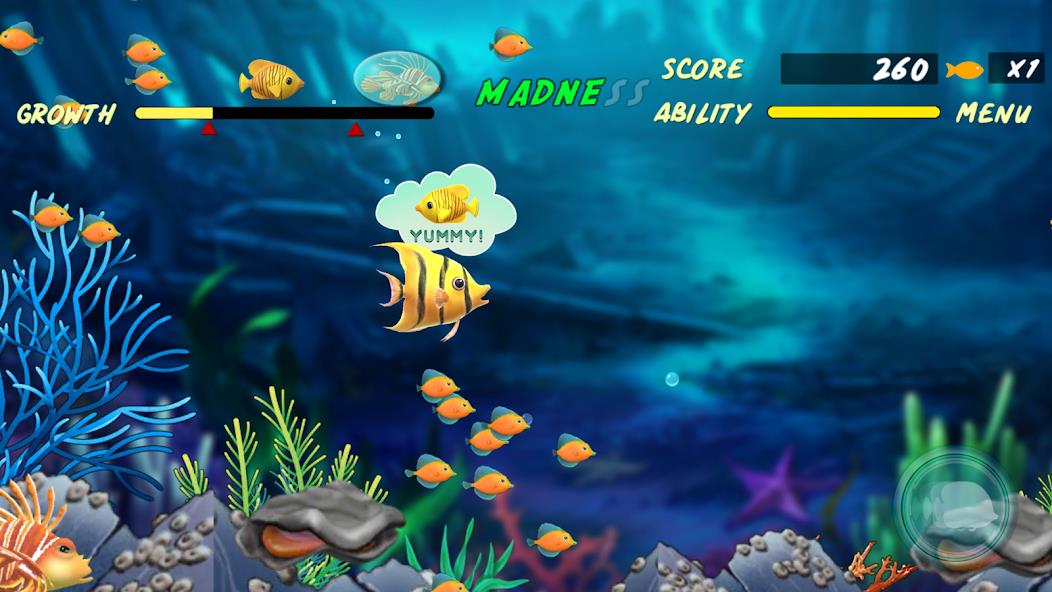 Let Me Eat :Big fish eat small Mod Ekran Görüntüsü 0