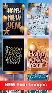 New Year Photo Frame & Quotes Zrzut ekranu 3