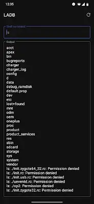 LADB — Local ADB Shell Ảnh chụp màn hình 1