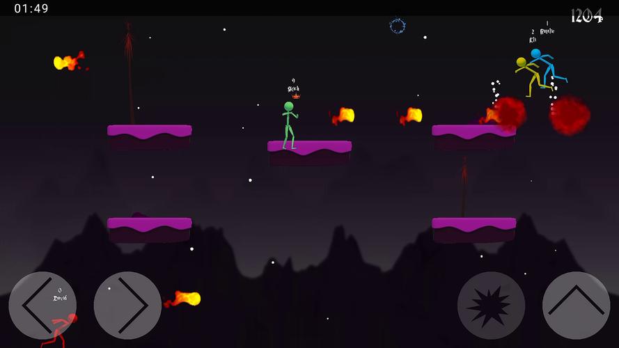 Stickman Fight 2 - Magic Brawl Captura de pantalla 1