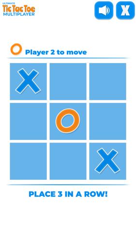 Tic Tac Toe Multiplayer Schermafbeelding 3