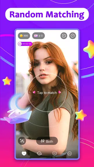 Schermata MatchU-Live, Meet People, Chat 0