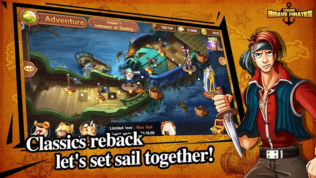 Brave Pirates: Sailing應用截圖第3張