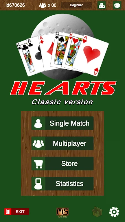 Hearts - classic version ภาพหน้าจอ 0