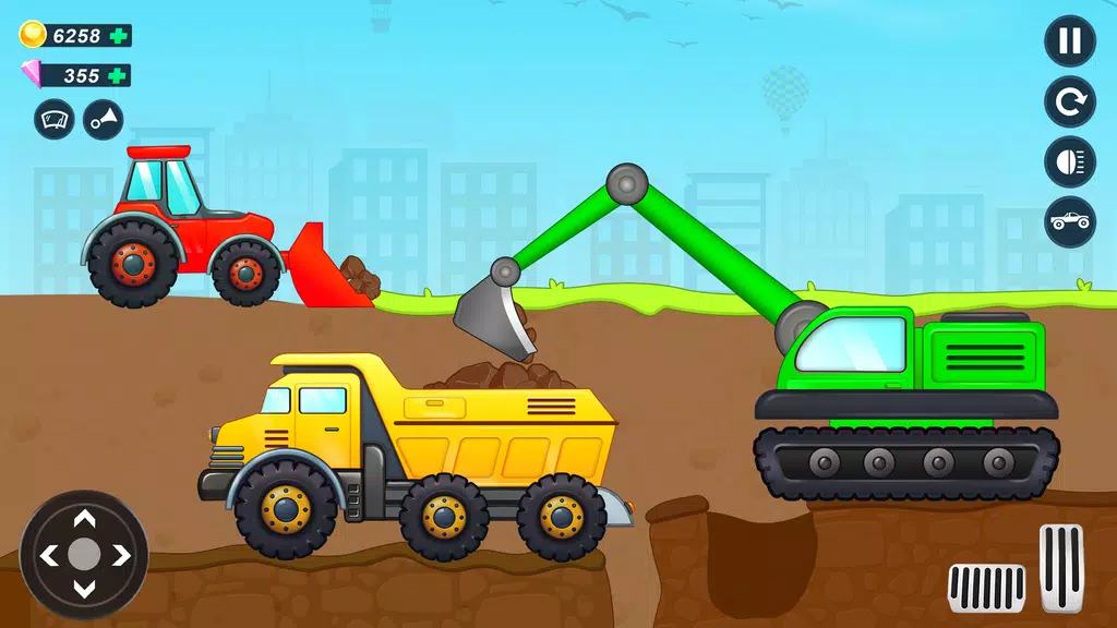 JCB Construction Truck Games Screenshot 0