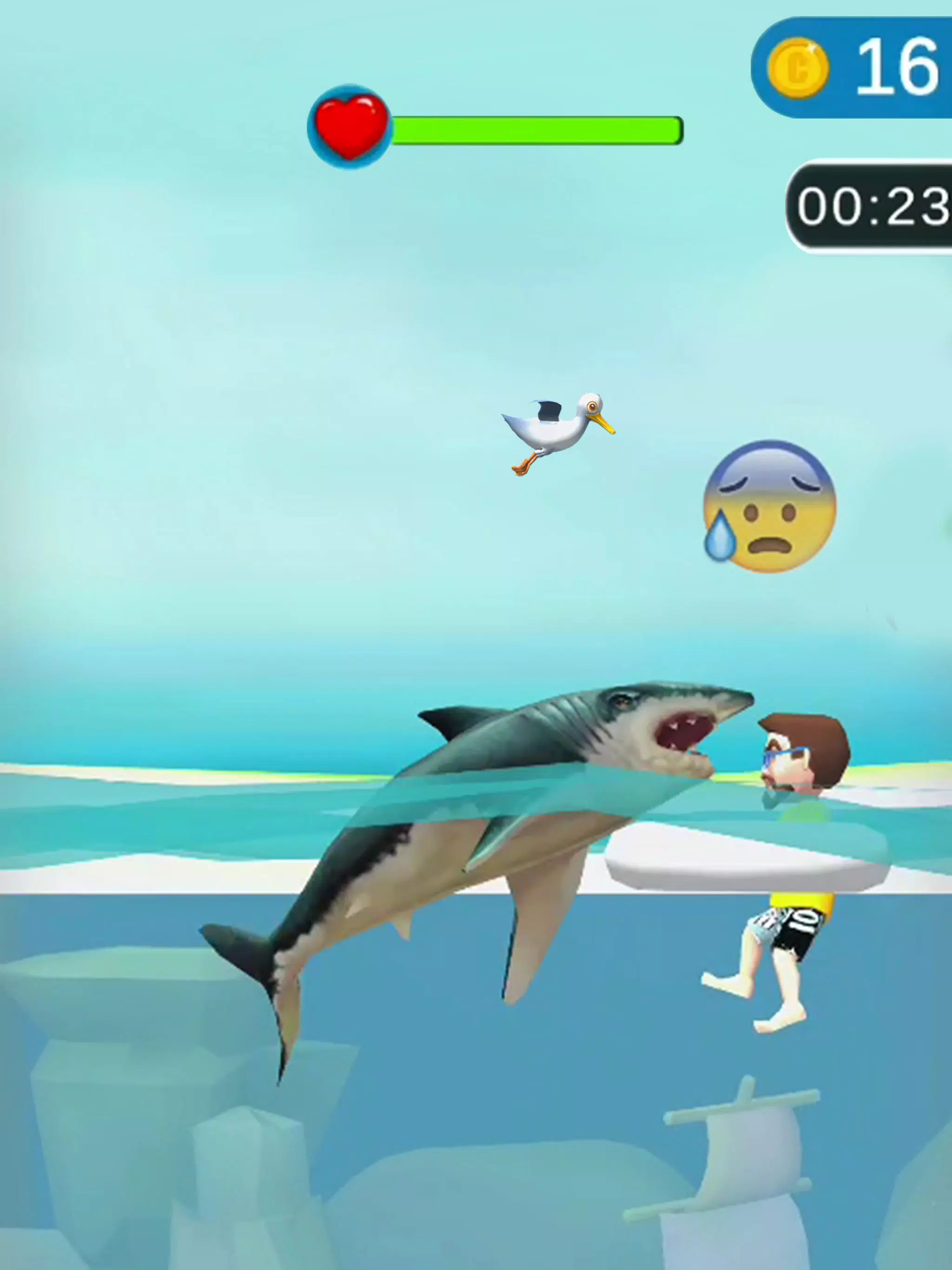 Shark Frenzy 3D ဖန်သားပြင်ဓာတ်ပုံ 3