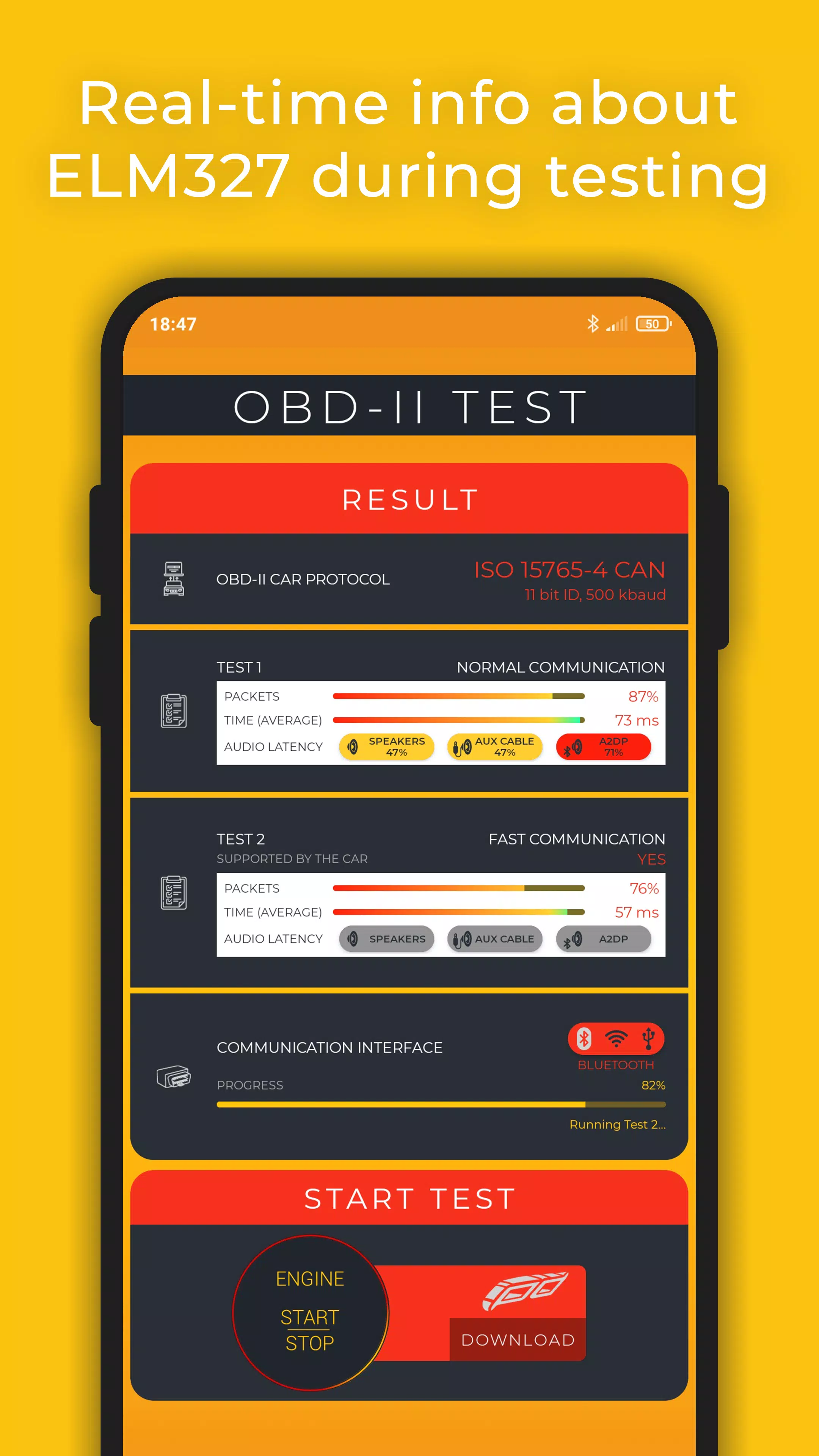 OBD2 Test স্ক্রিনশট 3